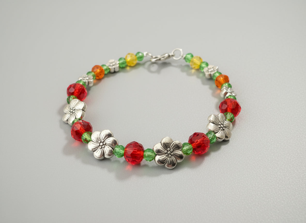 "MAUI" Crystal Beaded Bracelet