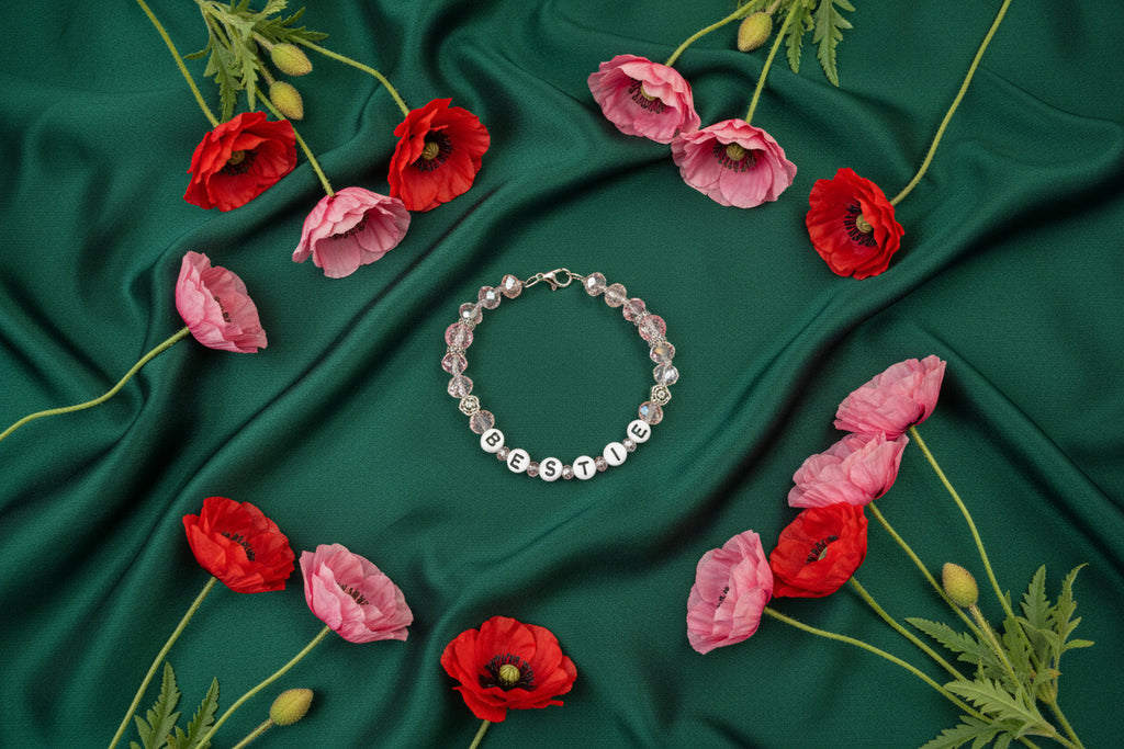 "BESTIE" Wicked Inspired Best Friend Bracelet - Green