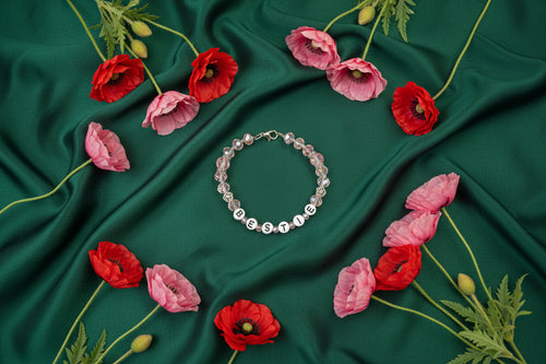 "BESTIE" Wicked Inspired Best Friend Bracelet - Pink