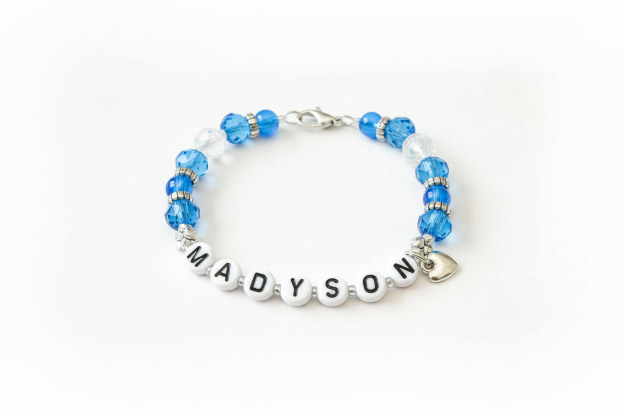 "MADYSON" Beaded Name Bracelet