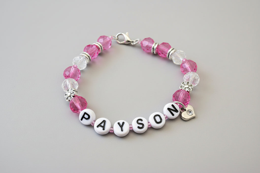 "PAYSON" Beaded Name Bracelet