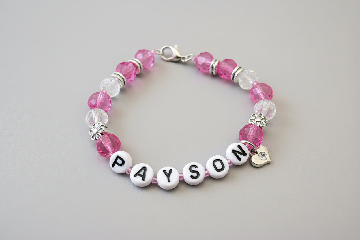 "PAYSON" Beaded Name Bracelet