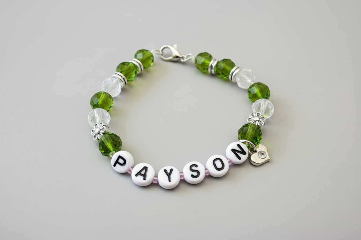 "PAYSON" Beaded Name Bracelet