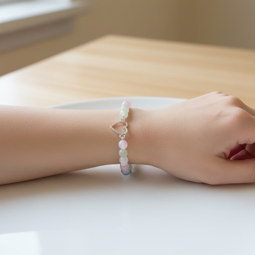 Morganite - Tenderness and Divine Love Bracelet