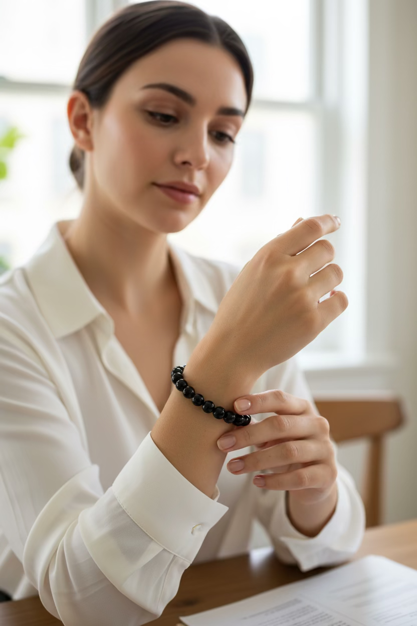 Black Obsidian - Stone of Truth Bracelet