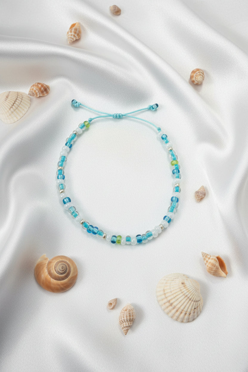 Beach Dreams Corded Beaded Bracelet