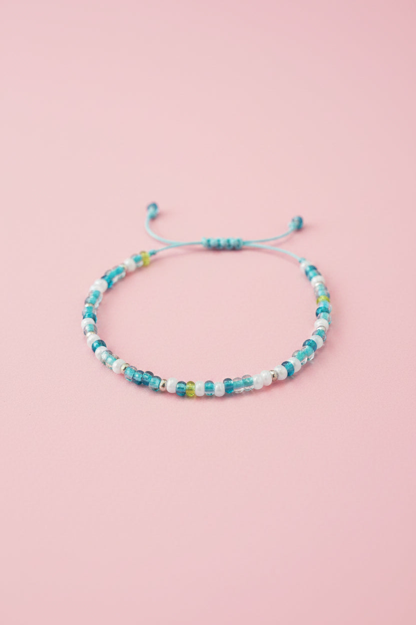 Beach Dreams Corded Beaded Bracelet