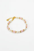 Daisy Days Beaded Adjustable Beaded Bracelet