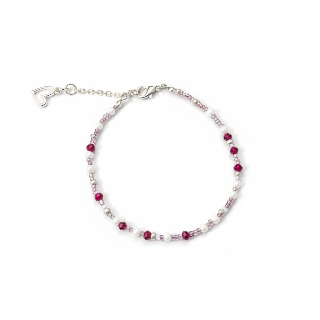 Merlot Beaded Bracelet