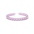 Lavender Field Beaded Adjustable Bracelet