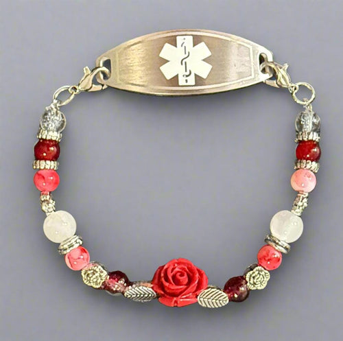 BELLE ID" Disney-Inspired Interchangeable Bracelet for Medical ID