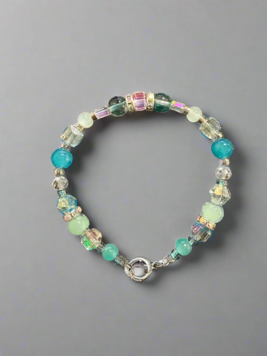 Disney-Inspired &quot;JAZMINE&quot; Beaded Bracelet